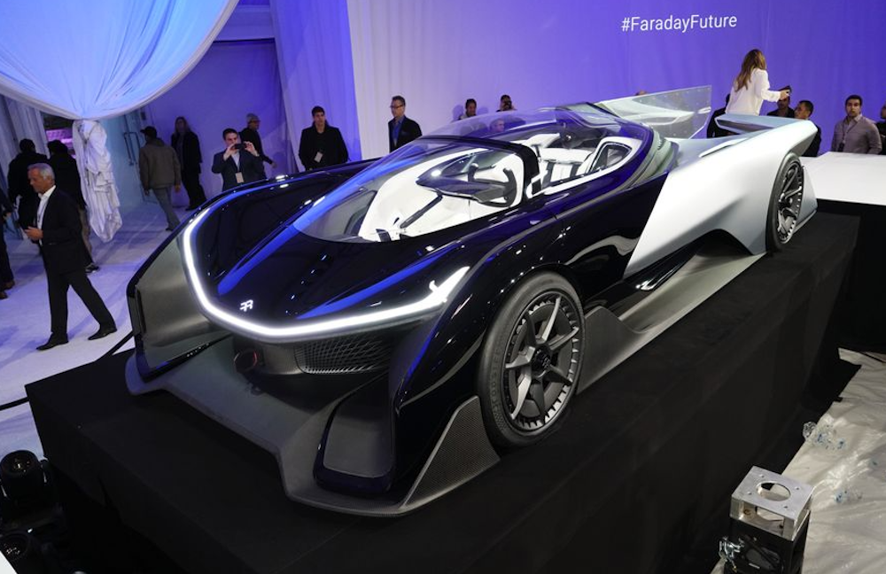 faraday concept-car CES 2016